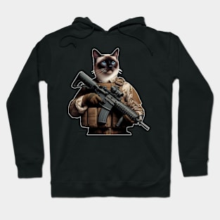 Tactical Cat Hoodie